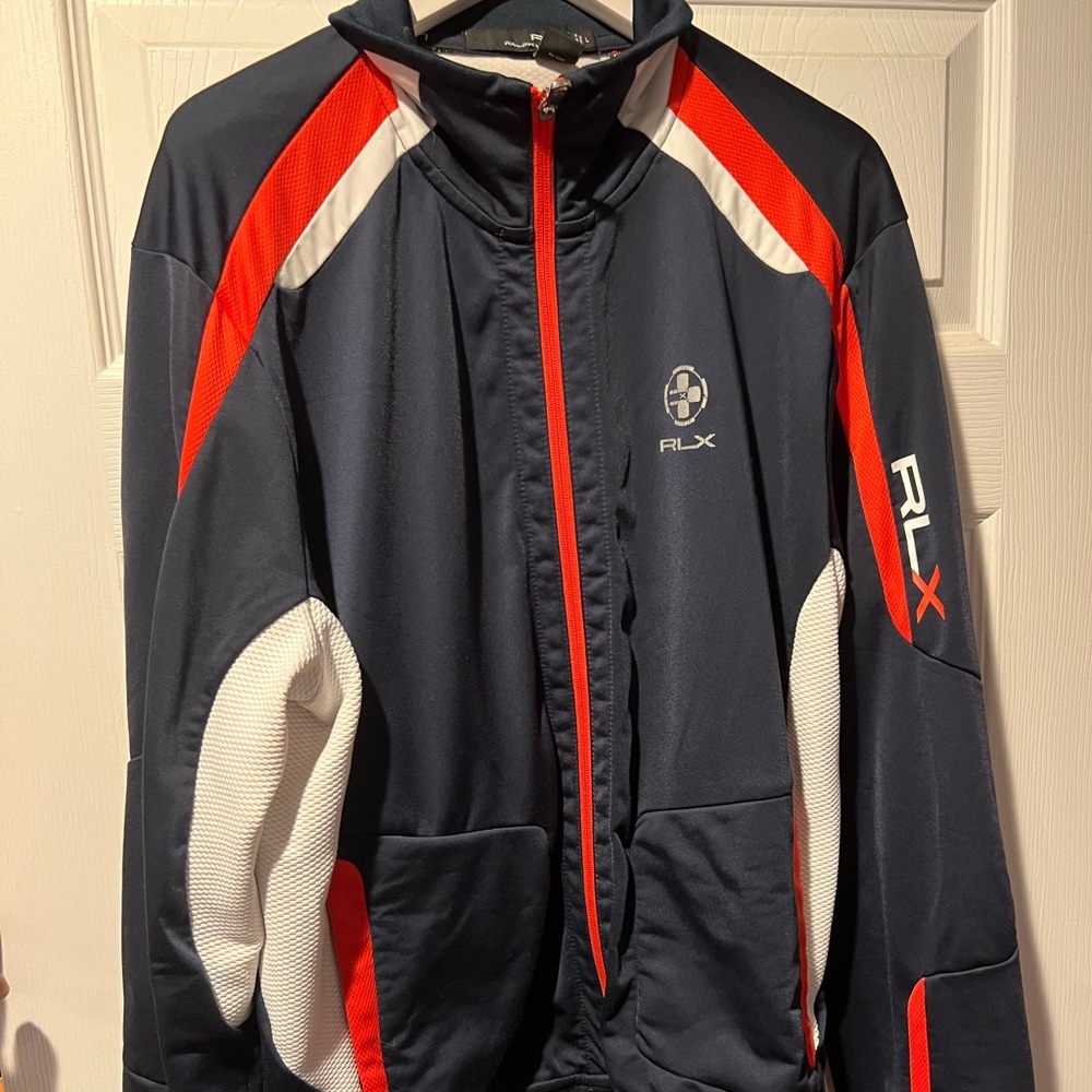 RLX Sweatsuit, Tracksuit Navy Blue, Size L